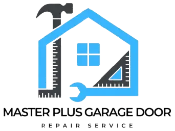 Master plus garage door Logo