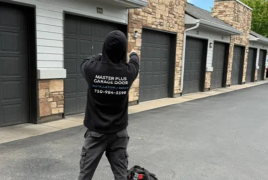 New residential garage door installation service